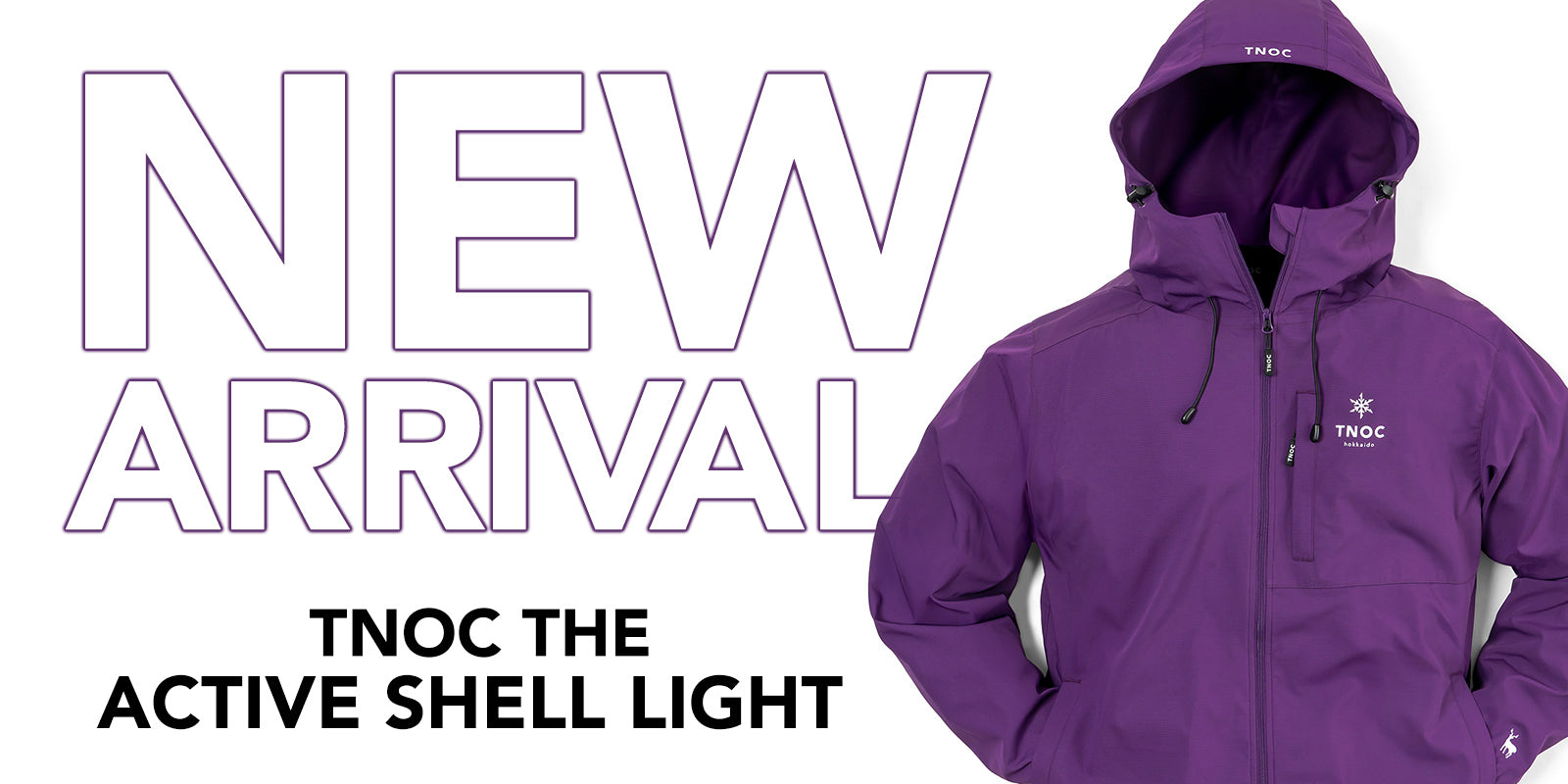 TNOC hokkaido人気のシェルパーカに“LIGHT”が登場。