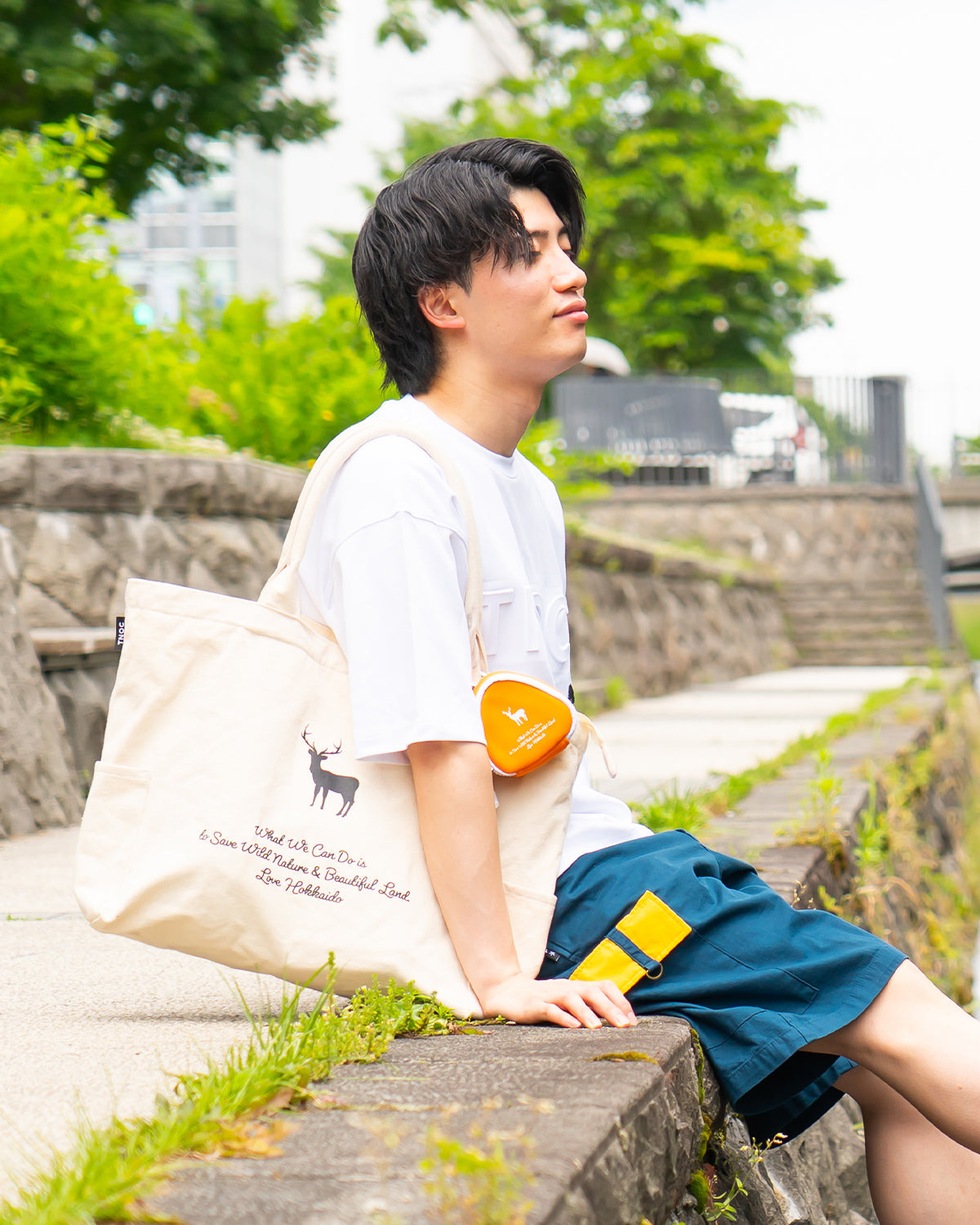 毎日のおでかけも。 北海道への旅行も。 このバッグと一緒に。