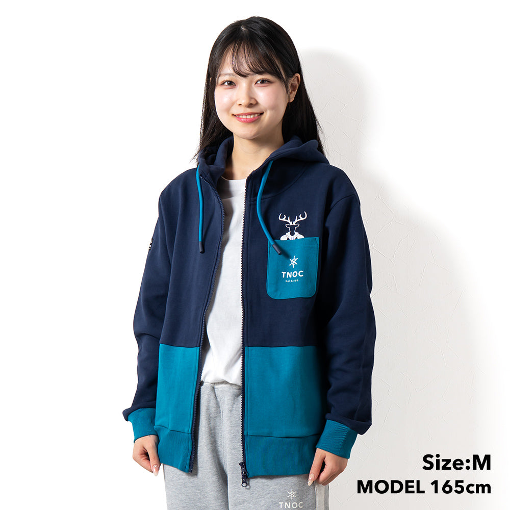 TNOC THE HOODIE ZIPUP-AK