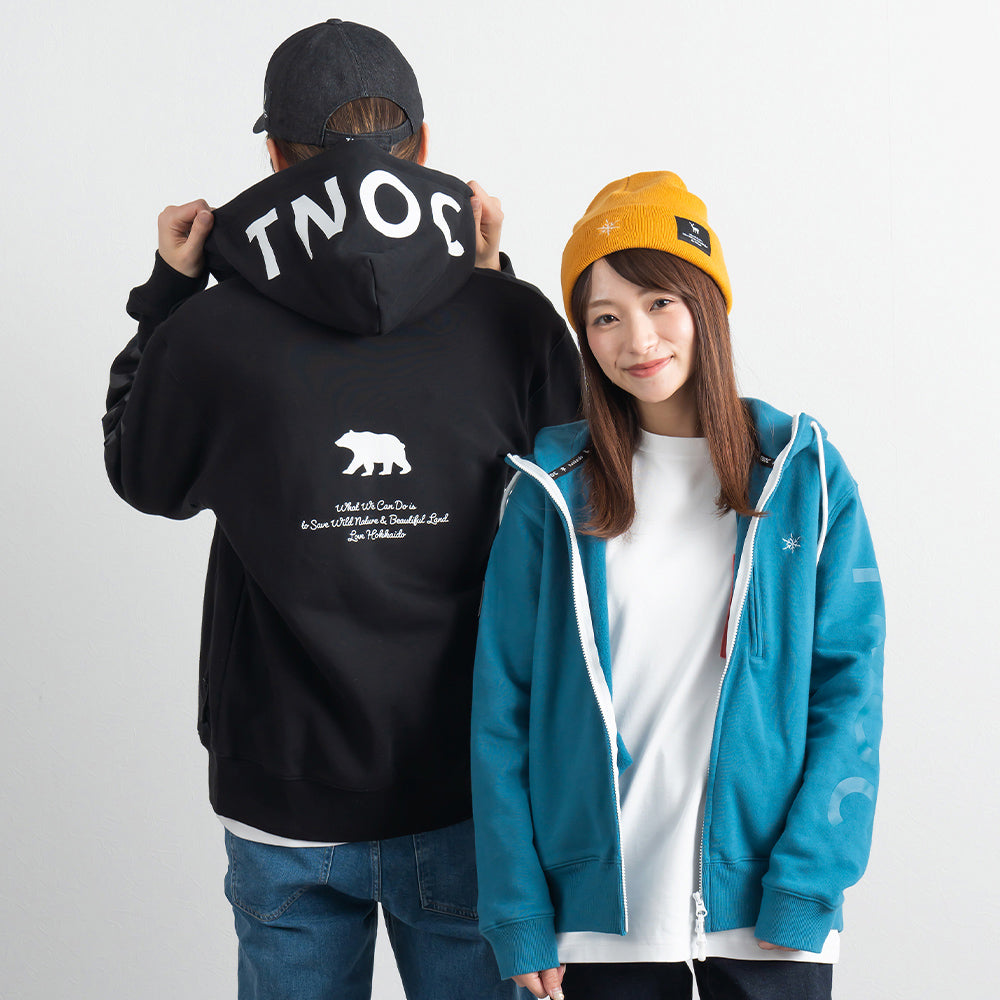 TNOC THE HOODIE ZIPUP-YT2 / BEAR