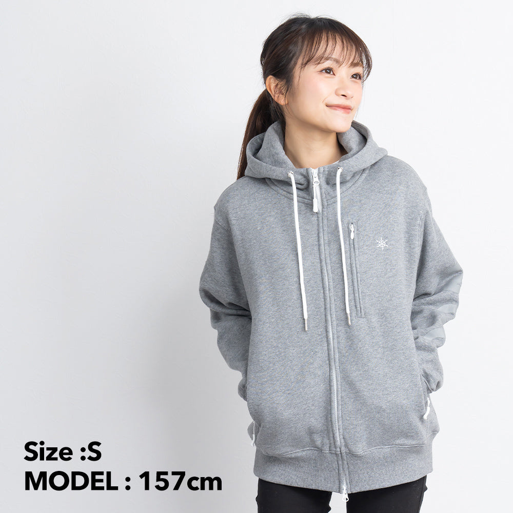 TNOC THE HOODIE ZIPUP-YT2 / EZOSIKA