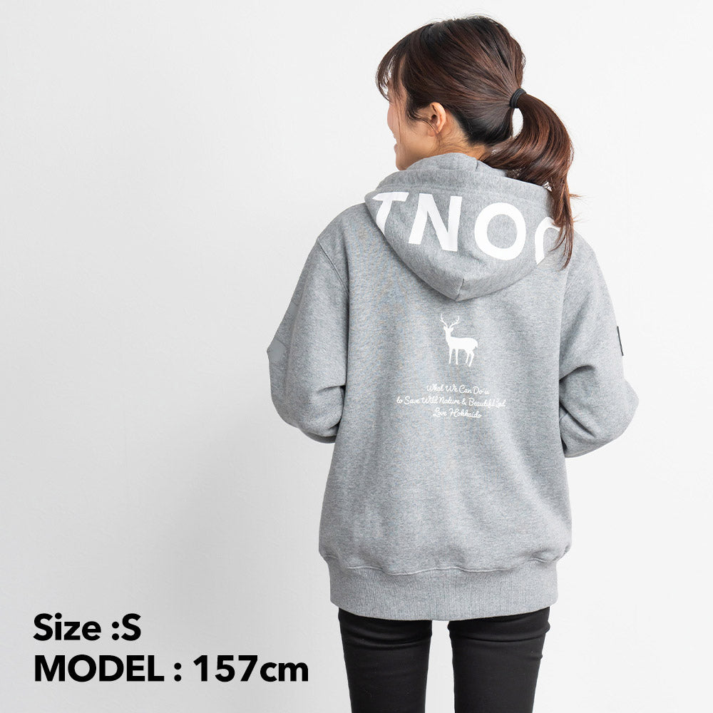 TNOC THE HOODIE ZIPUP-YT2 / EZOSIKA