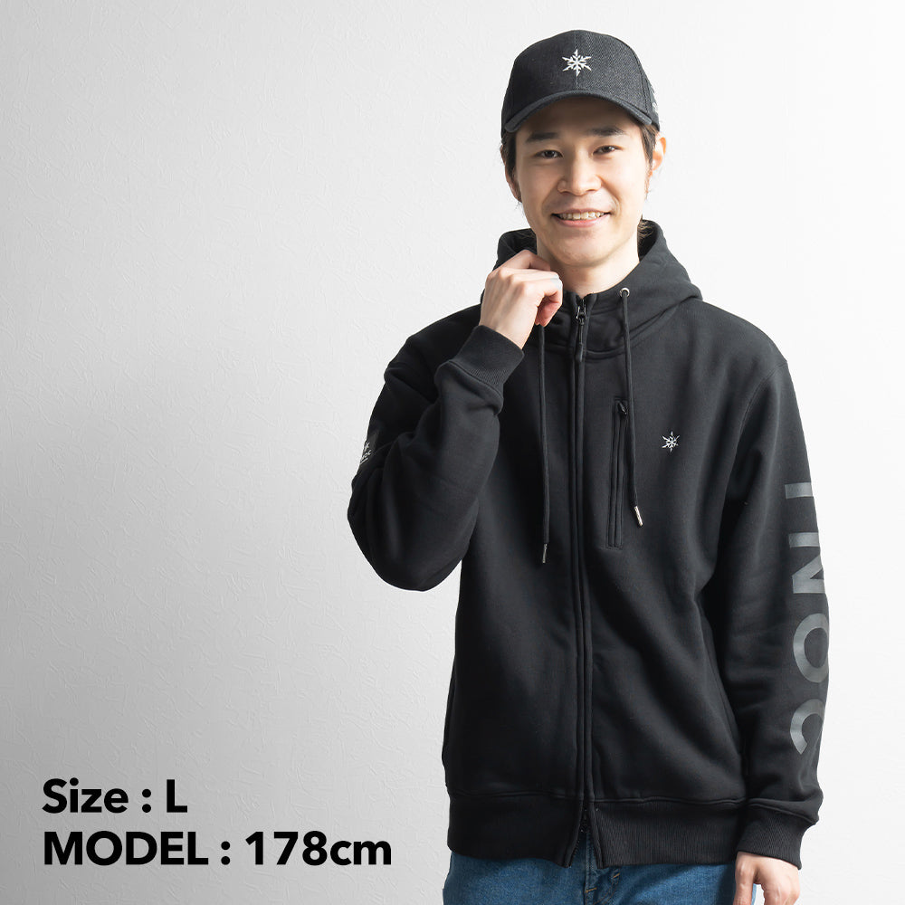 TNOC THE HOODIE ZIPUP-YT2 / BEAR