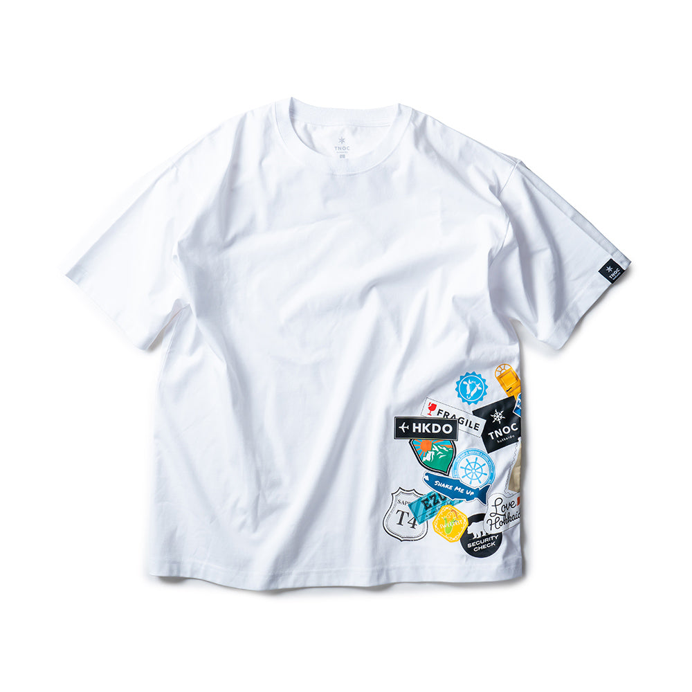 TNOC THE TEE2 BIG SHAPE / TRAVEL STICKERS(予約販売)