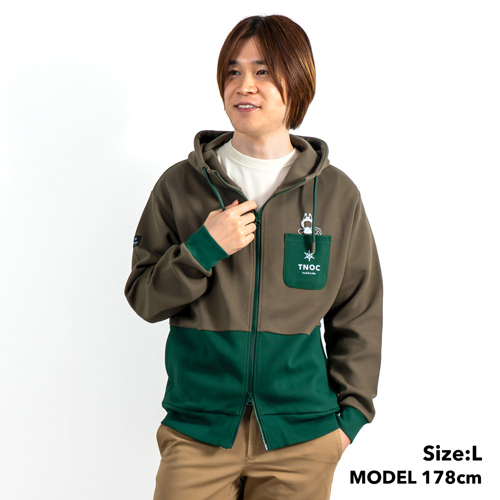 TNOC THE HOODIE ZIPUP-AK