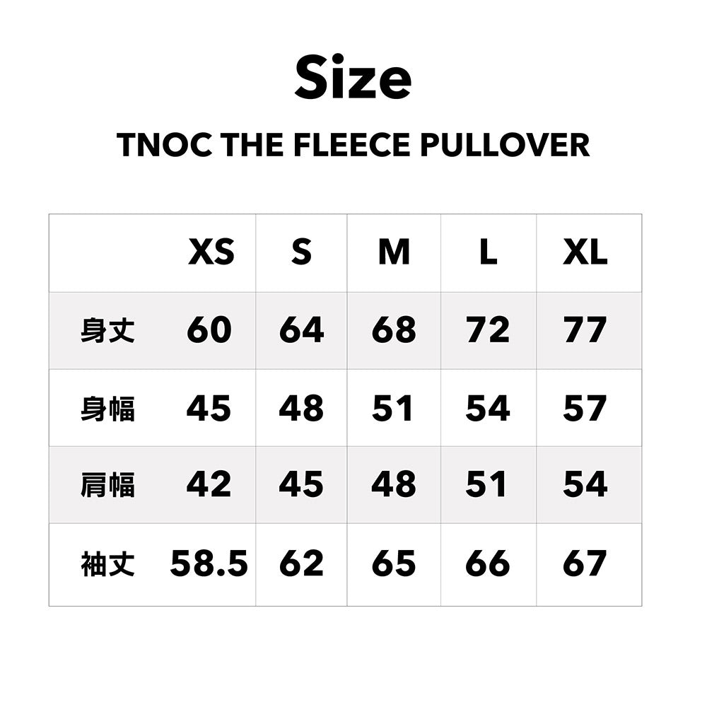 TNOC THE FLEECE PULLOVER