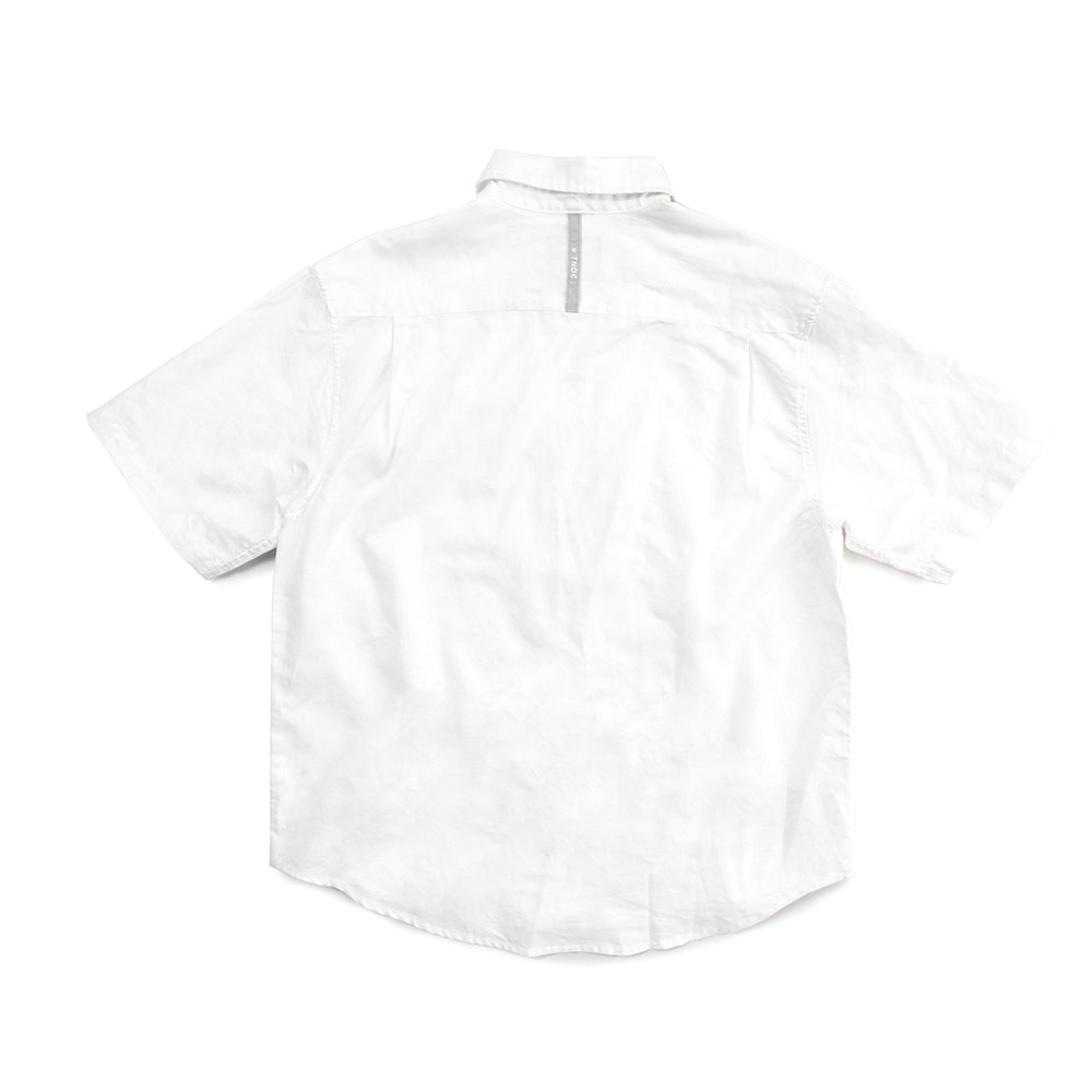 TNOC THE SHIRT SHORT SLEEVE BIG SHAPE LINEN