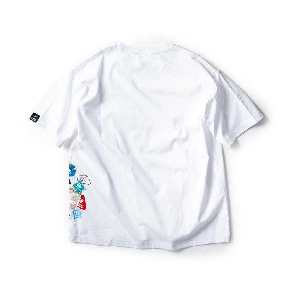 TNOC THE TEE2 BIG SHAPE / TRAVEL STICKERS