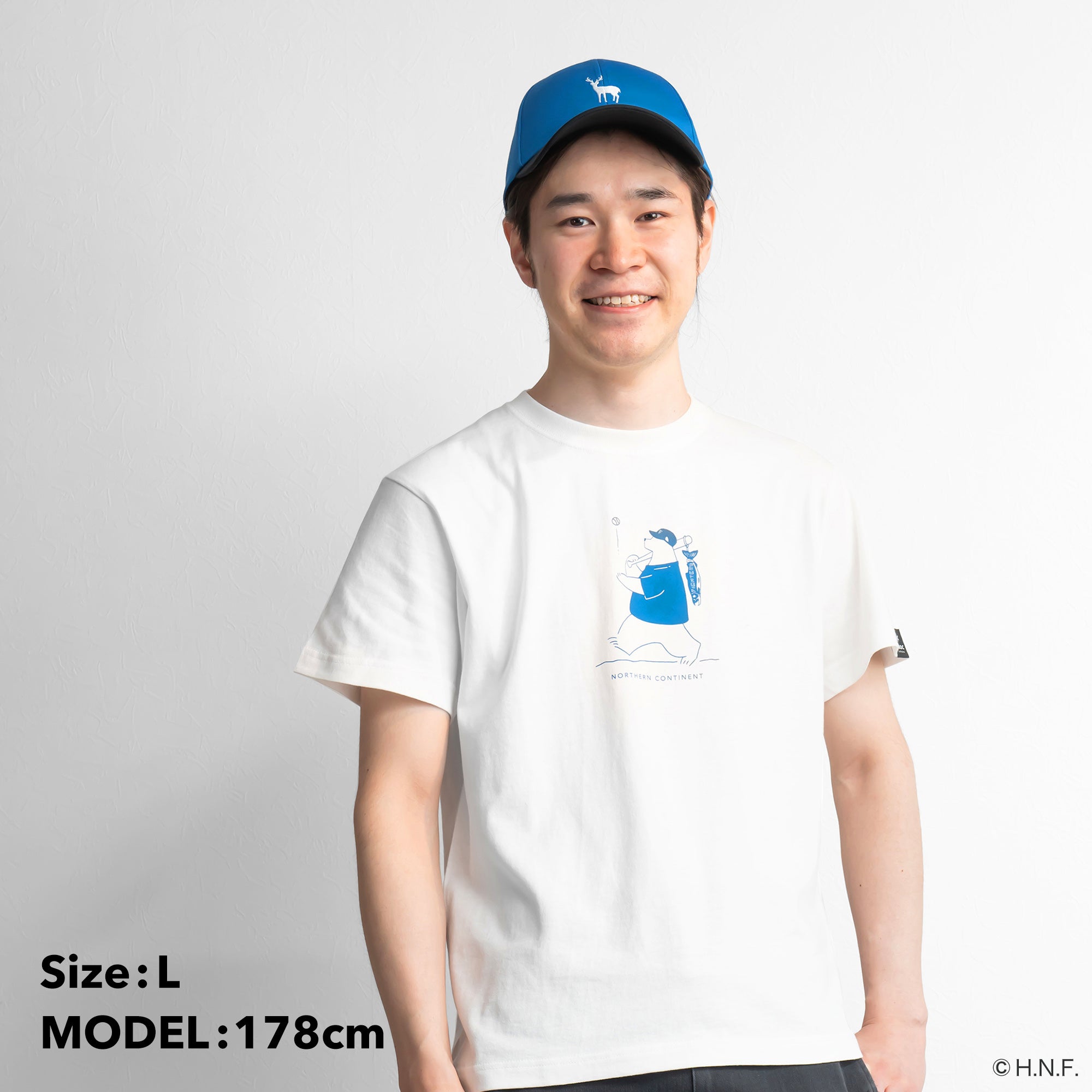 F/MODE TNOC THE TEE / BEAR IN BALLPARK