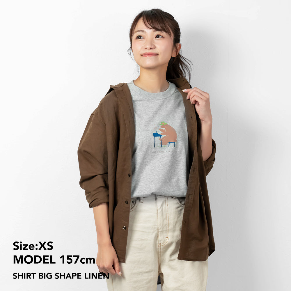 TNOC THE SHIRT BIG SHAPE LINEN