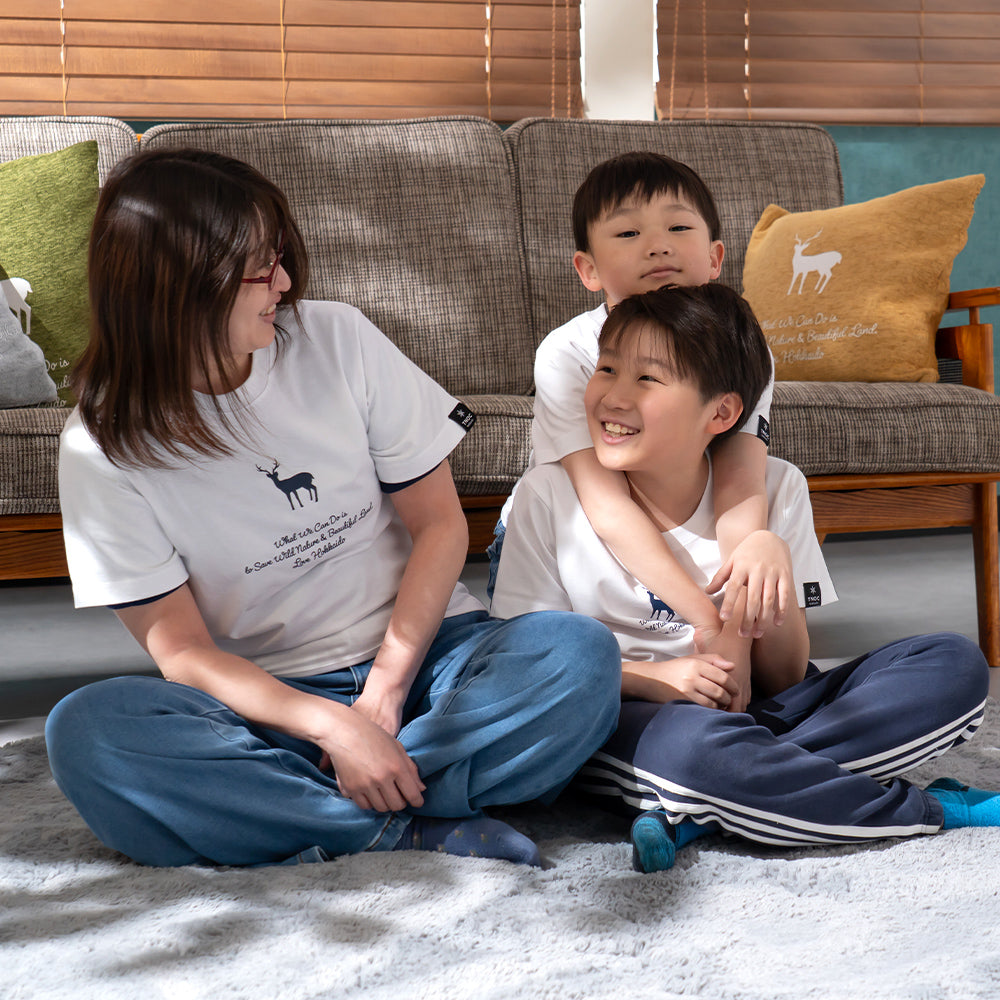 TNOC THE TEE2 KIDS BIG SHAPE / KITSUNE