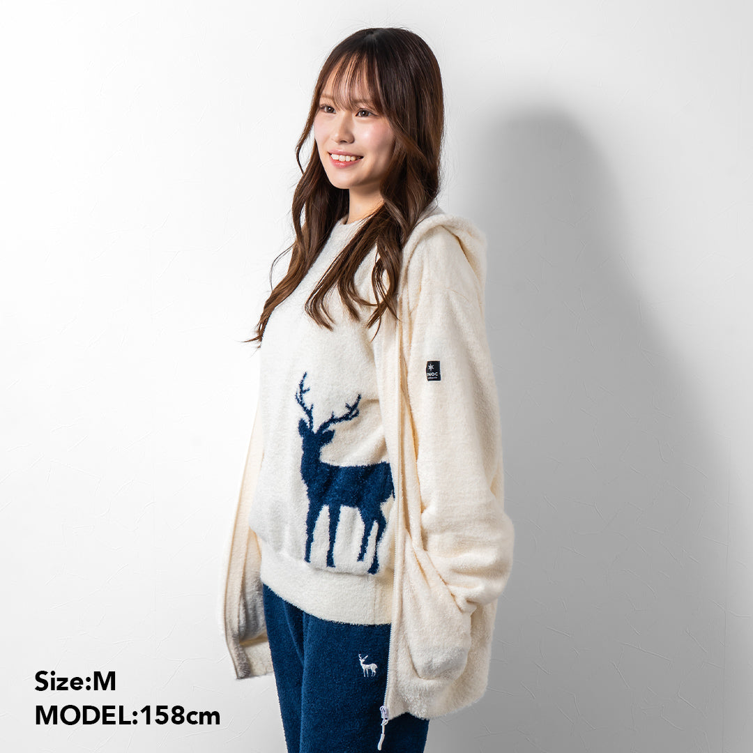 TNOC THE ROOM WEAR-FB HOODIE ZIPUP