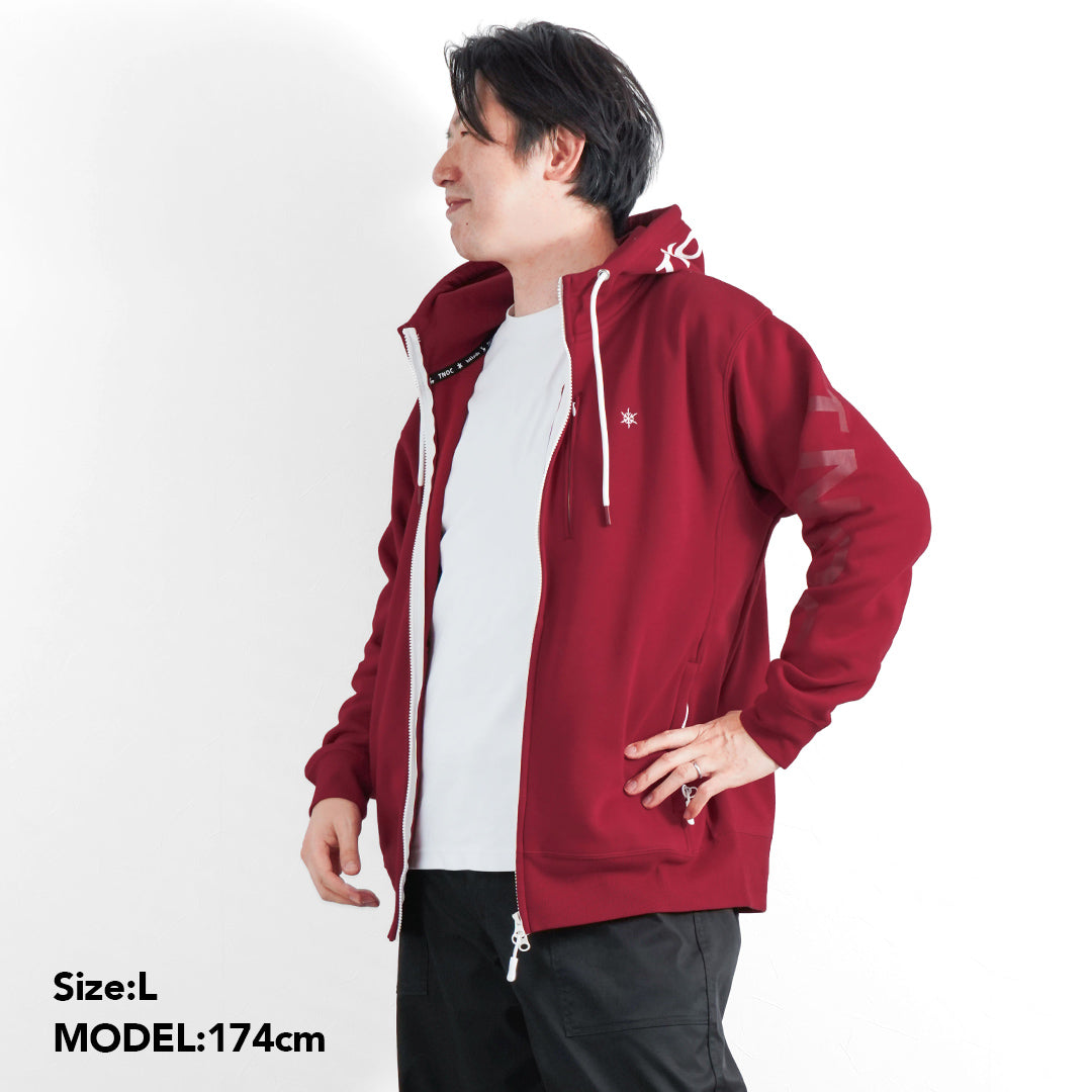 TNOC THE HOODIE ZIPUP-YT3/EZOSIKA