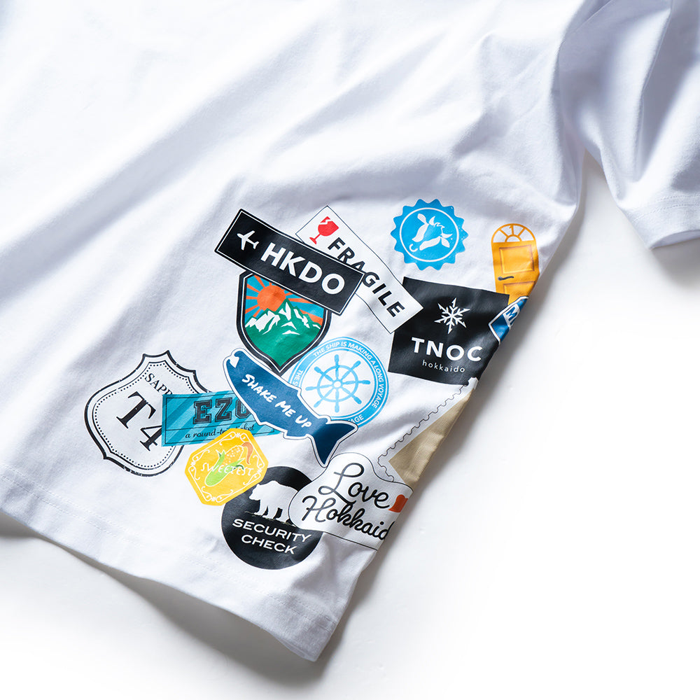 TNOC THE TEE2 BIG SHAPE / TRAVEL STICKERS