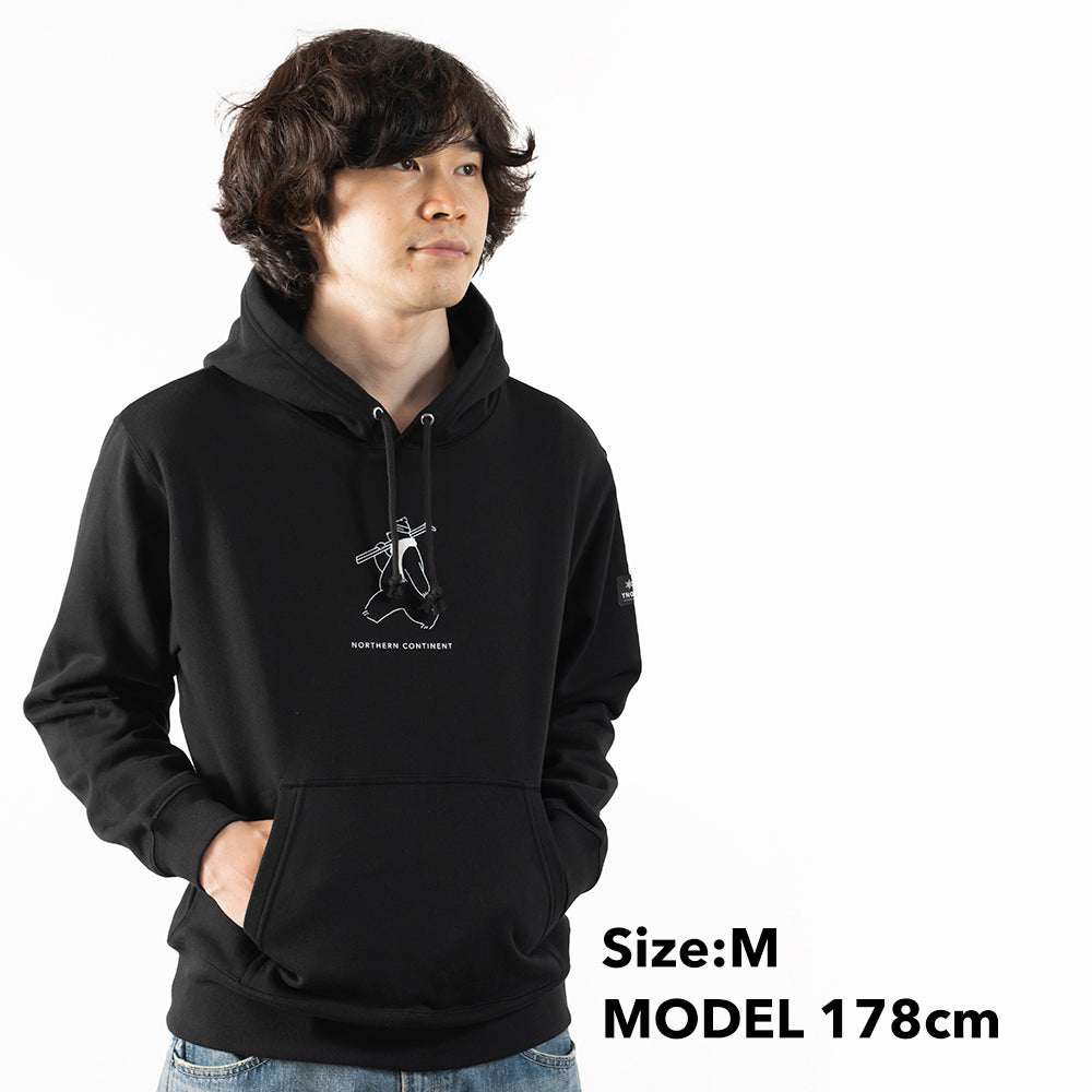 TNOC THE HOODIE PULLOVER / SKIING BEAR