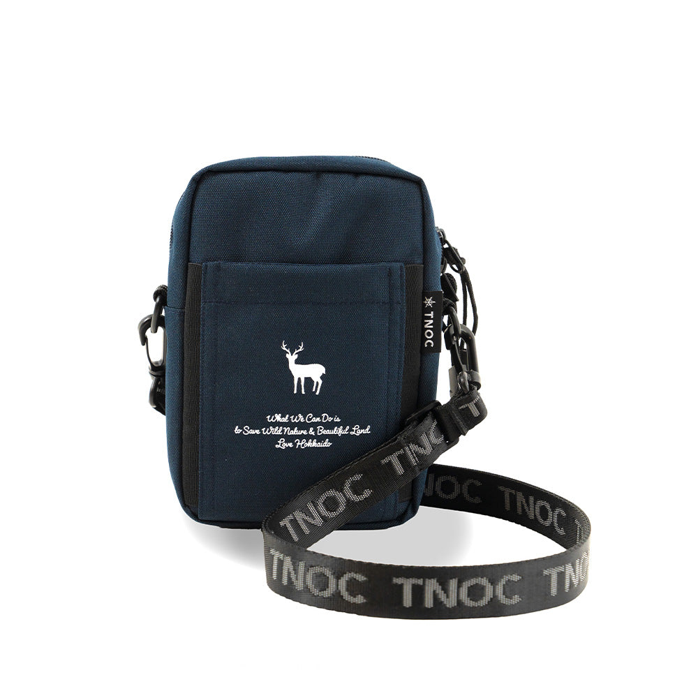 nau ブラックメッセンジャーバッグ TNOC THE NANO MESSENGER BAG