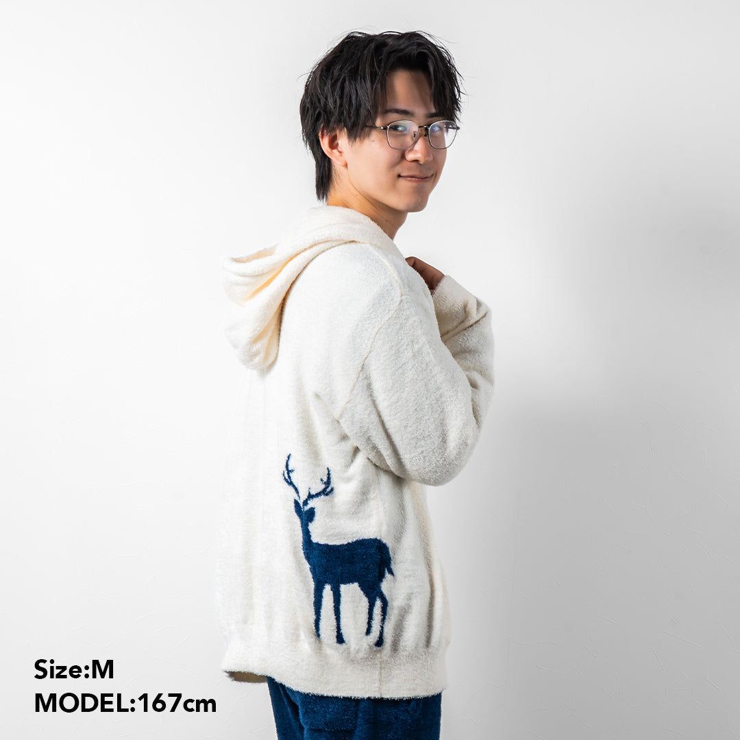 TNOC THE ROOM WEAR-FB HOODIE ZIPUP