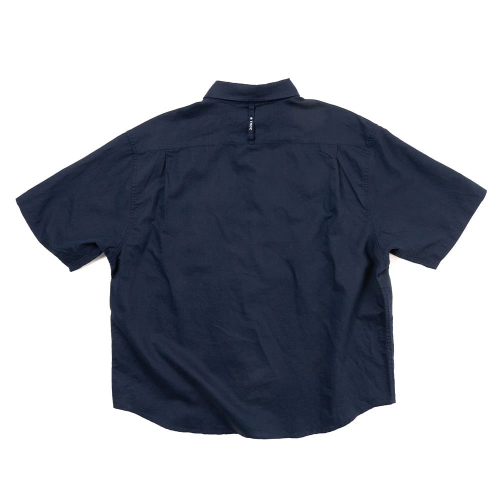 TNOC THE SHIRT SHORT SLEEVE BIG SHAPE LINEN