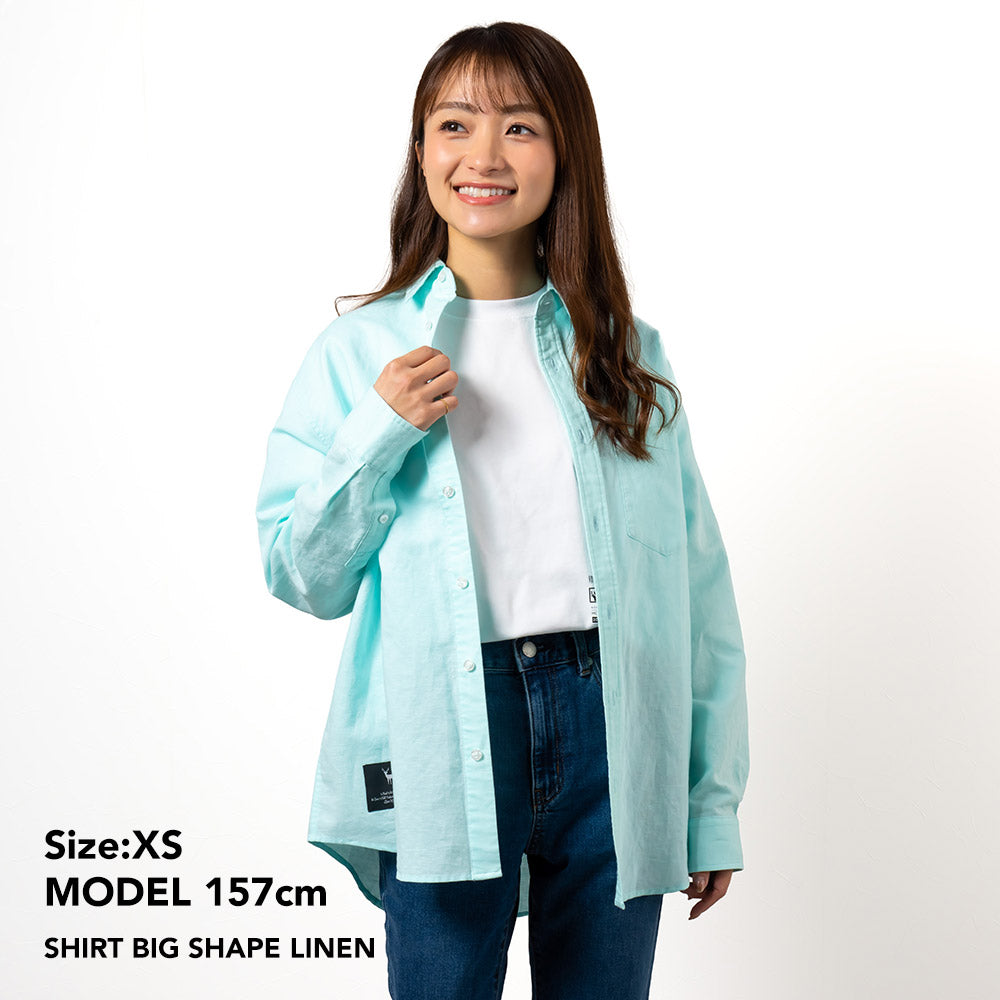 TNOC THE SHIRT BIG SHAPE LINEN