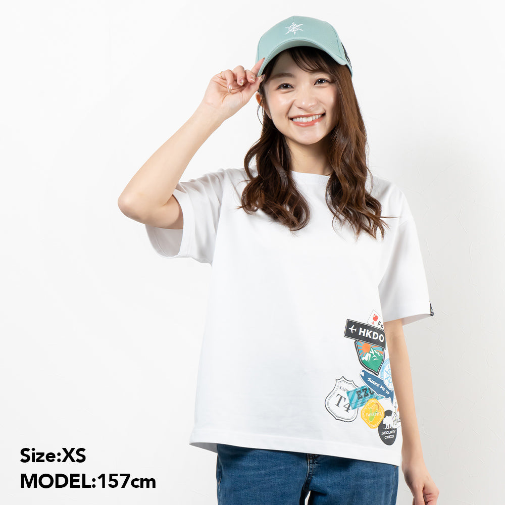 TNOC THE TEE2 BIG SHAPE / TRAVEL STICKERS