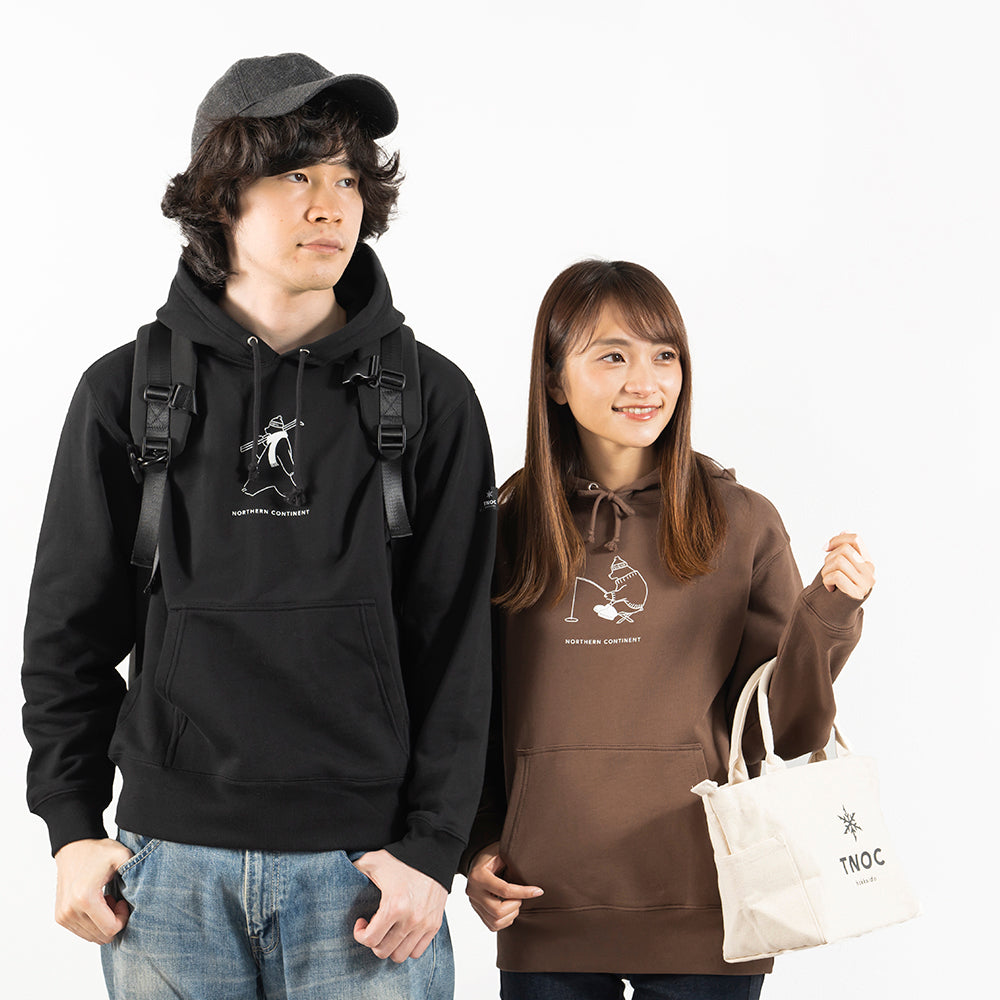TNOC THE HOODIE PULLOVER / SKIING BEAR