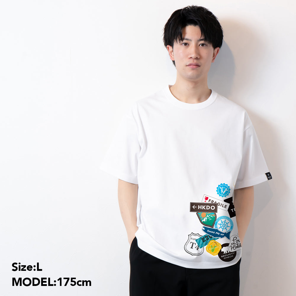 TNOC THE TEE2 BIG SHAPE / TRAVEL STICKERS