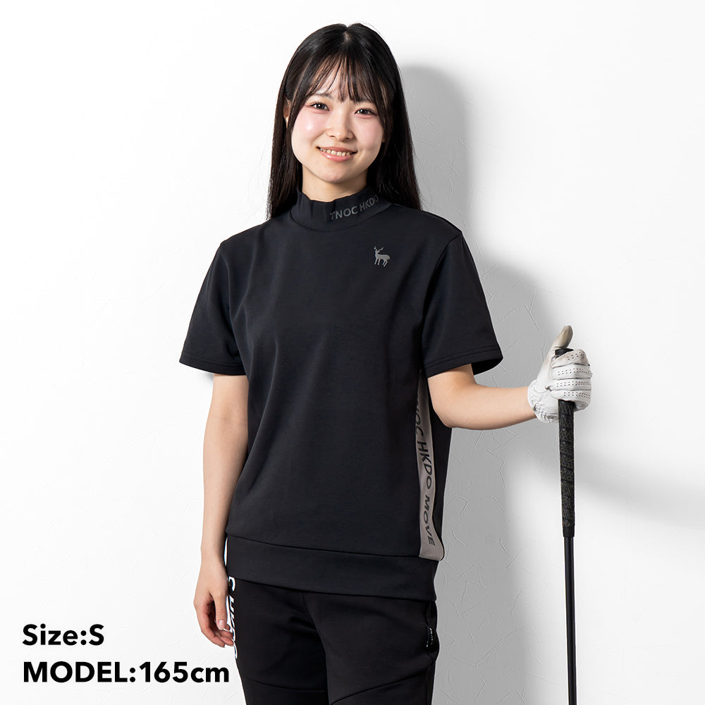 TNOC HKDO MOVE THE TEE-LS2 MOCK TURTLENECK SIDE LOGO