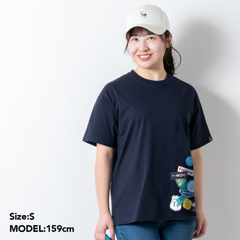 TNOC THE TEE2 BIG SHAPE / TRAVEL STICKERS