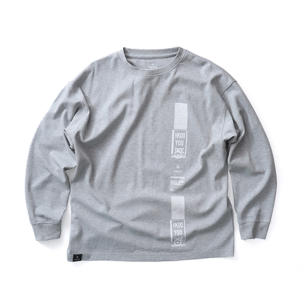 TNOC THE TEE LONG SLEEVE PONTE / FLIGHT TAG