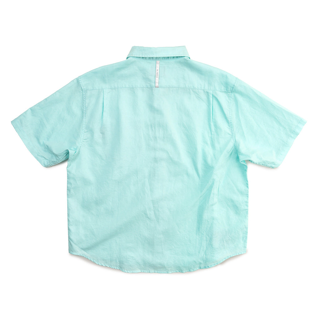 TNOC THE SHIRT SHORT SLEEVE BIG SHAPE LINEN