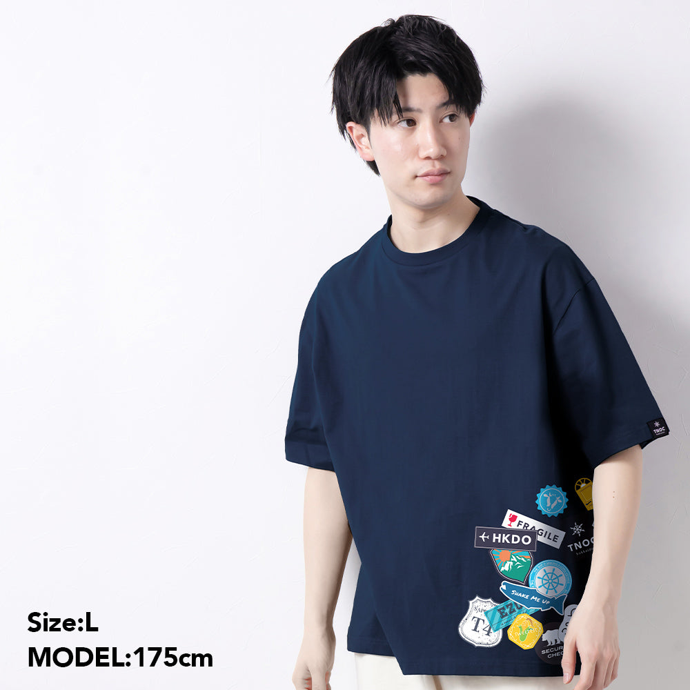 TNOC THE TEE2 BIG SHAPE / TRAVEL STICKERS