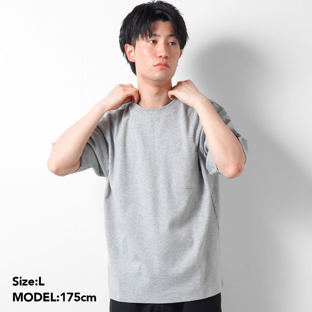 TNOC THE TEE PONTE FOG GRAY / R-POCKET