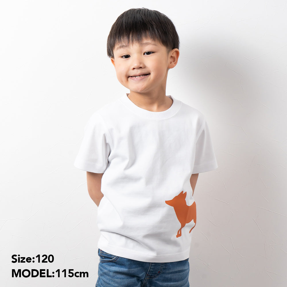 TNOC THE TEE2 BIG SHAPE KIDS / KITSUNE