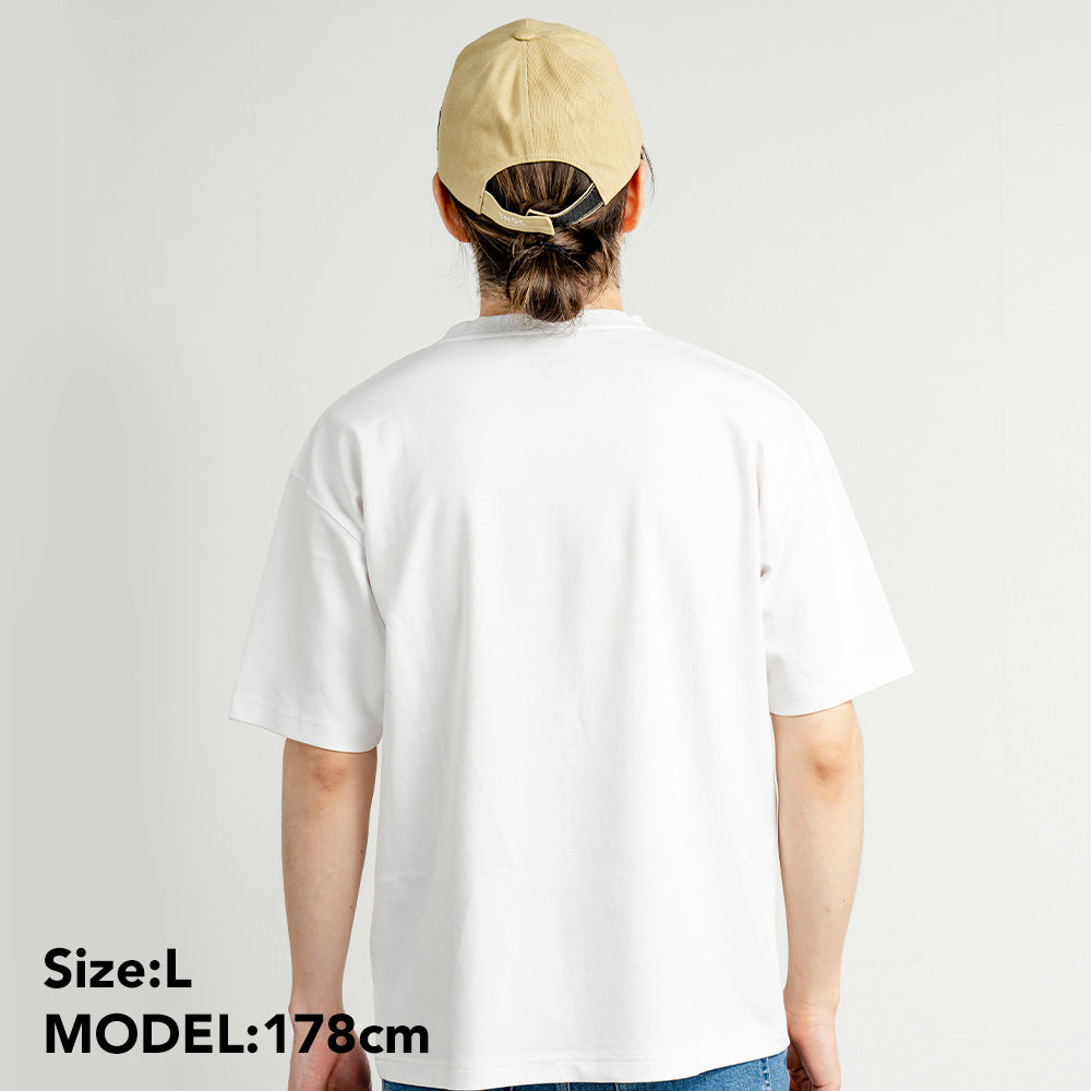 TNOC THE TEE PONTE / WHITE POCKET