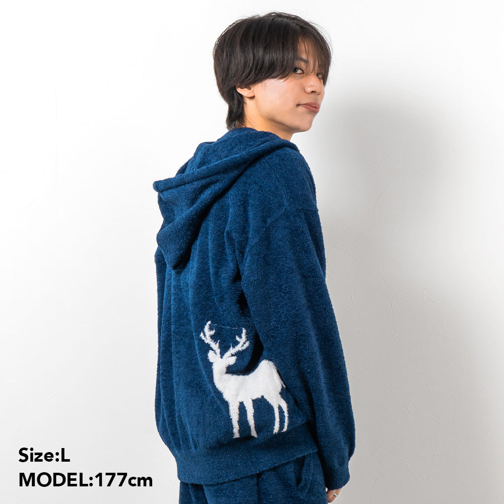 TNOC THE ROOM WEAR-FB HOODIE ZIPUP