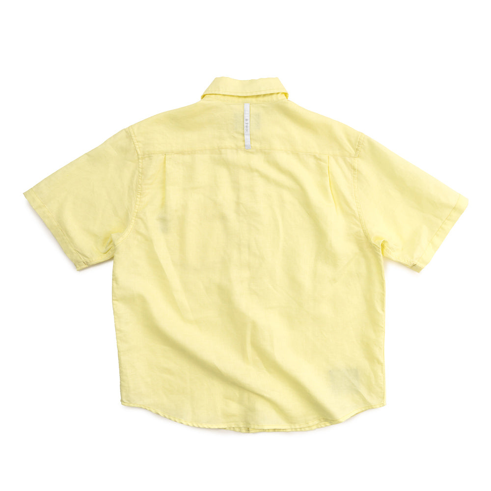 TNOC THE SHIRT SHORT SLEEVE BIG SHAPE LINEN