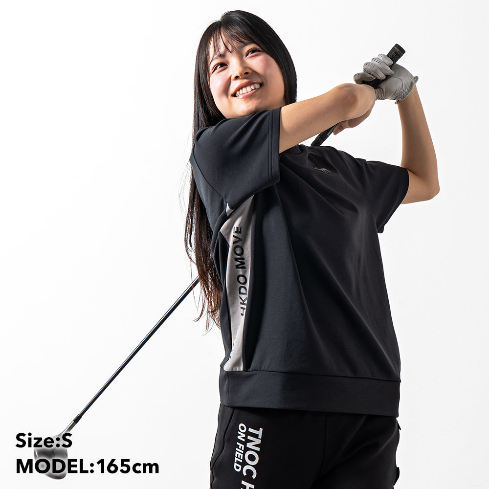 TNOC HKDO MOVE THE TEE-LS2 MOCK TURTLENECK SIDE LOGO