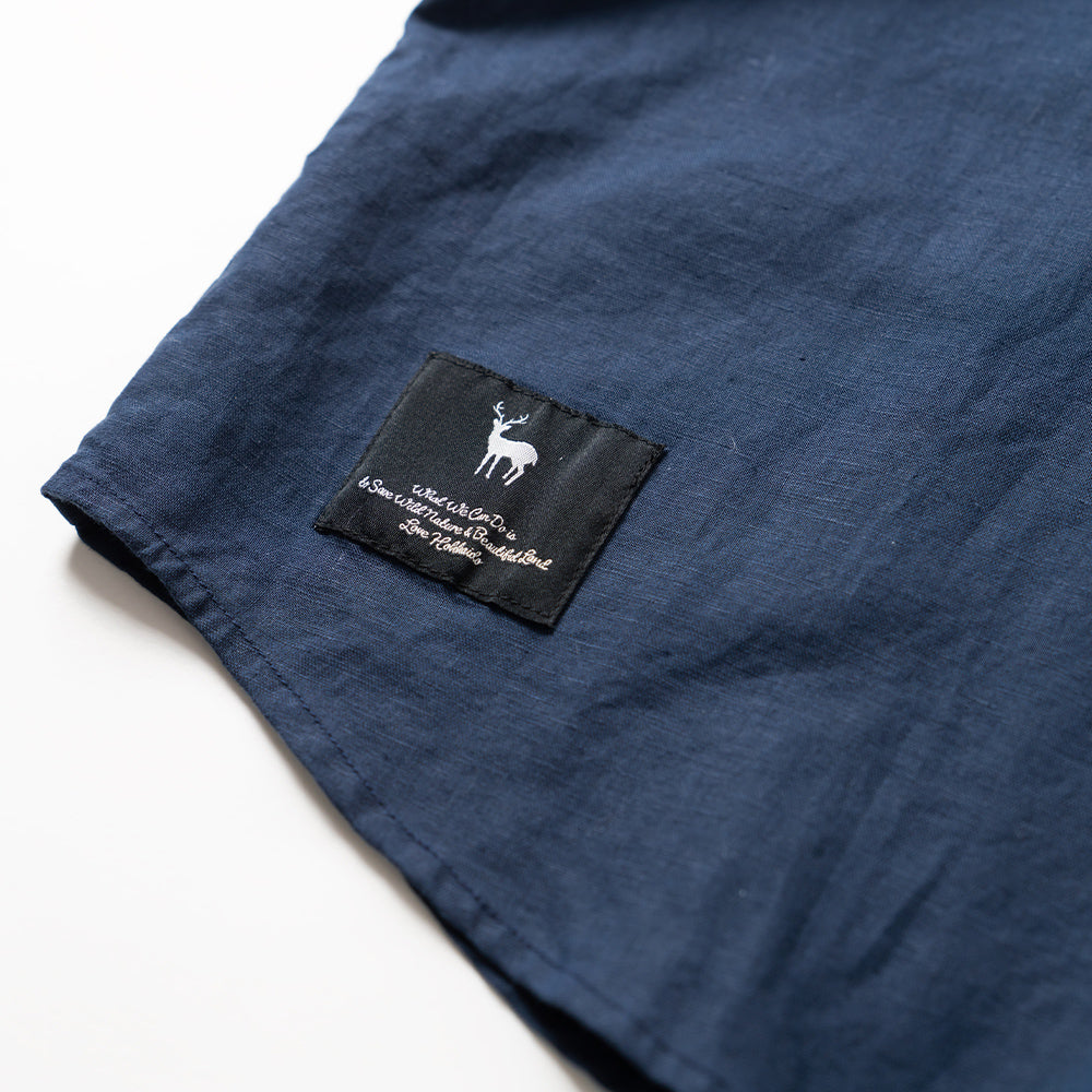 TNOC THE SHIRT SHORT SLEEVE BIG SHAPE LINEN