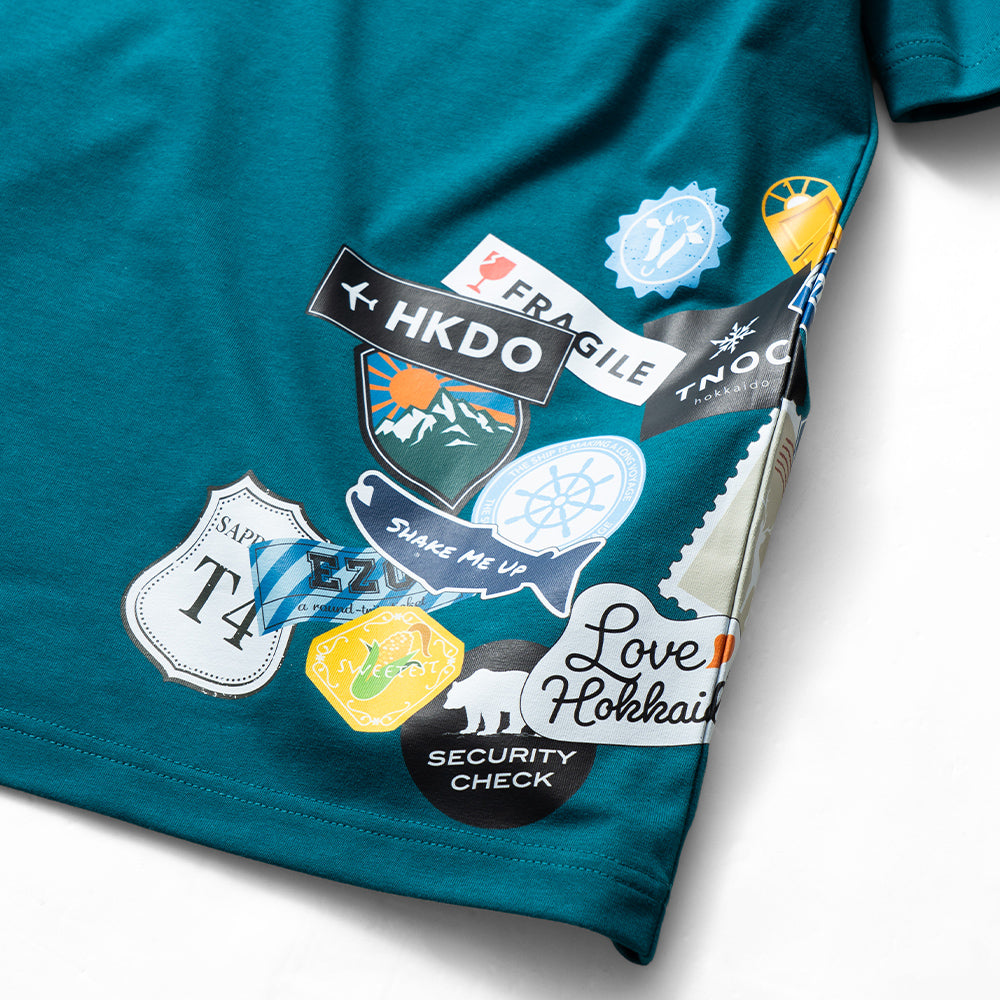 TNOC THE TEE2 BIG SHAPE / TRAVEL STICKERS