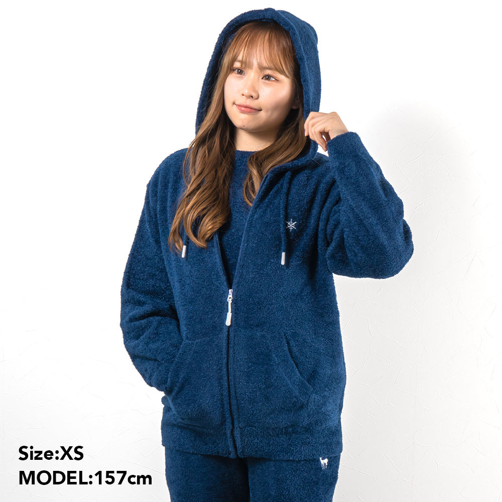 TNOC THE ROOM WEAR-FB HOODIE ZIPUP