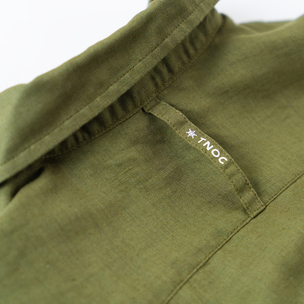 TNOC THE SHIRT SHORT SLEEVE BIG SHAPE LINEN