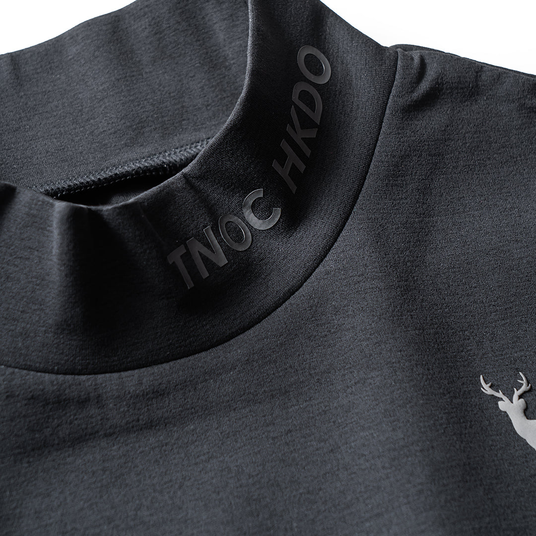 TNOC HKDO MOVE THE TEE-LS2 MOCK TURTLENECK SIDE LOGO