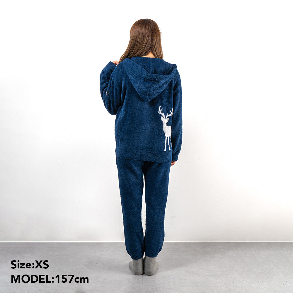 TNOC THE ROOM WEAR-FB HOODIE ZIPUP