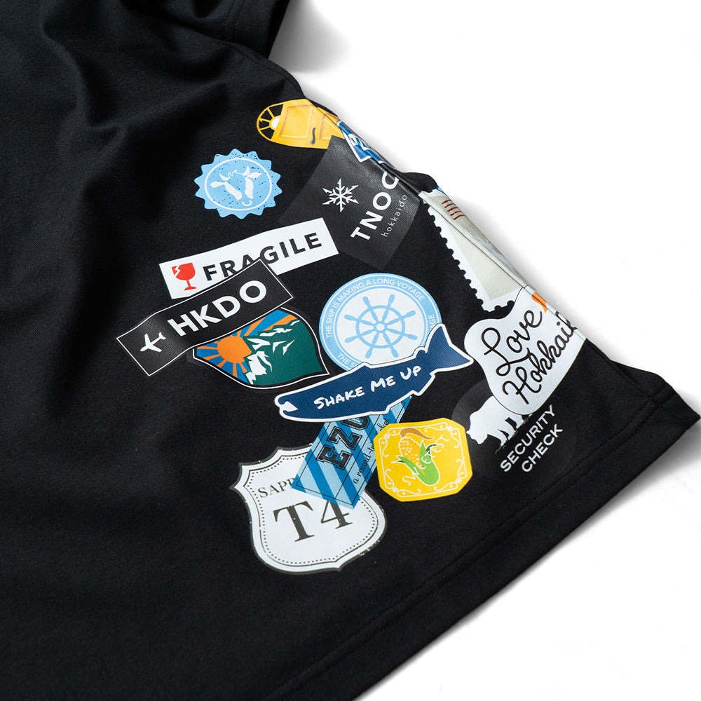 TNOC THE TEE2 BIG SHAPE / TRAVEL STICKERS