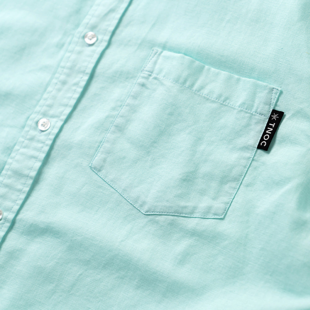 TNOC THE SHIRT SHORT SLEEVE BIG SHAPE LINEN
