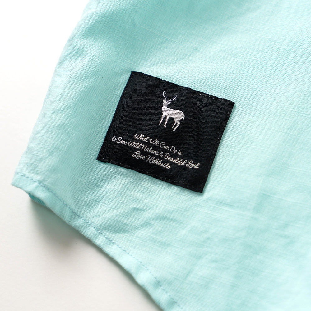 TNOC THE SHIRT SHORT SLEEVE BIG SHAPE LINEN