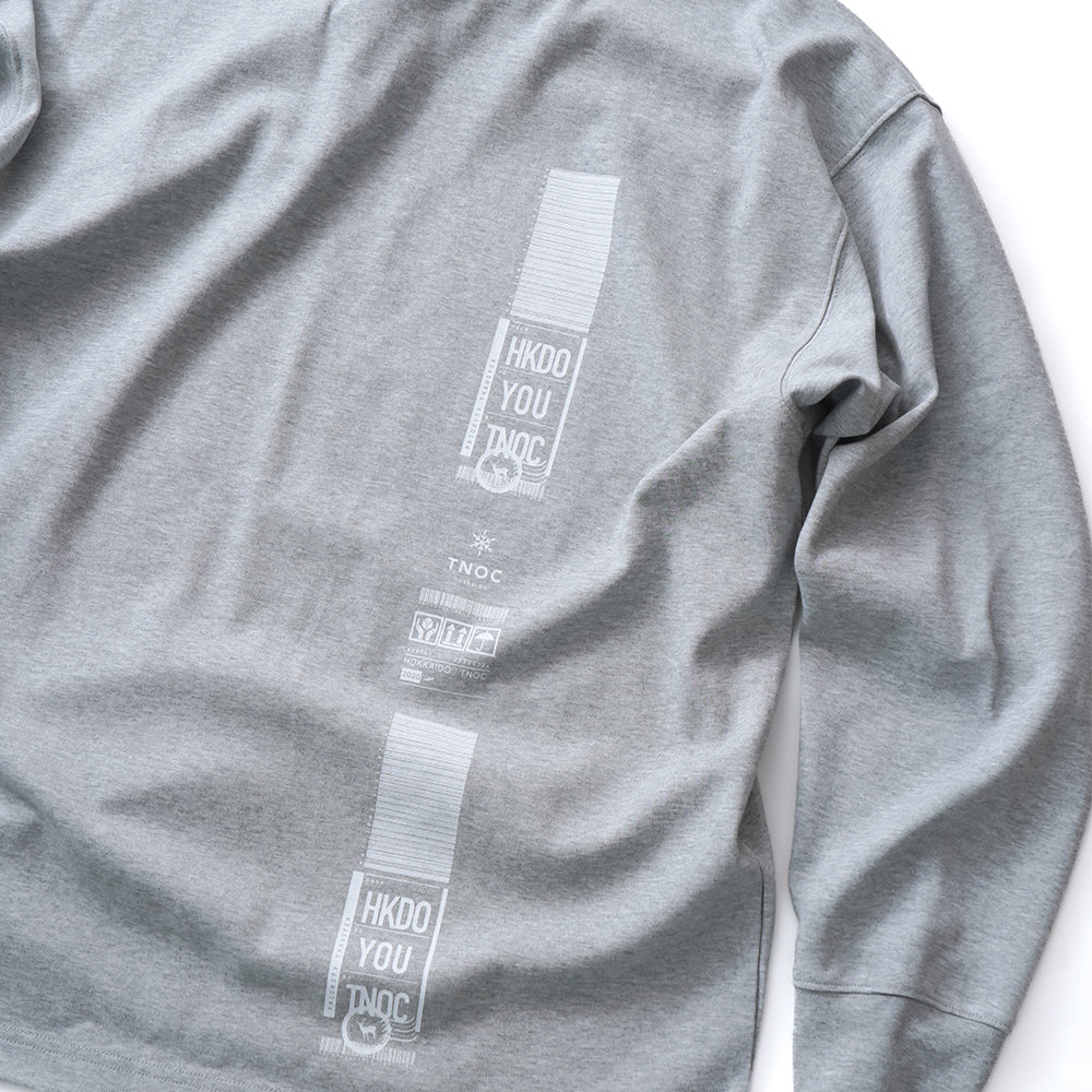 TNOC THE TEE LONG SLEEVE PONTE / FLIGHT TAG