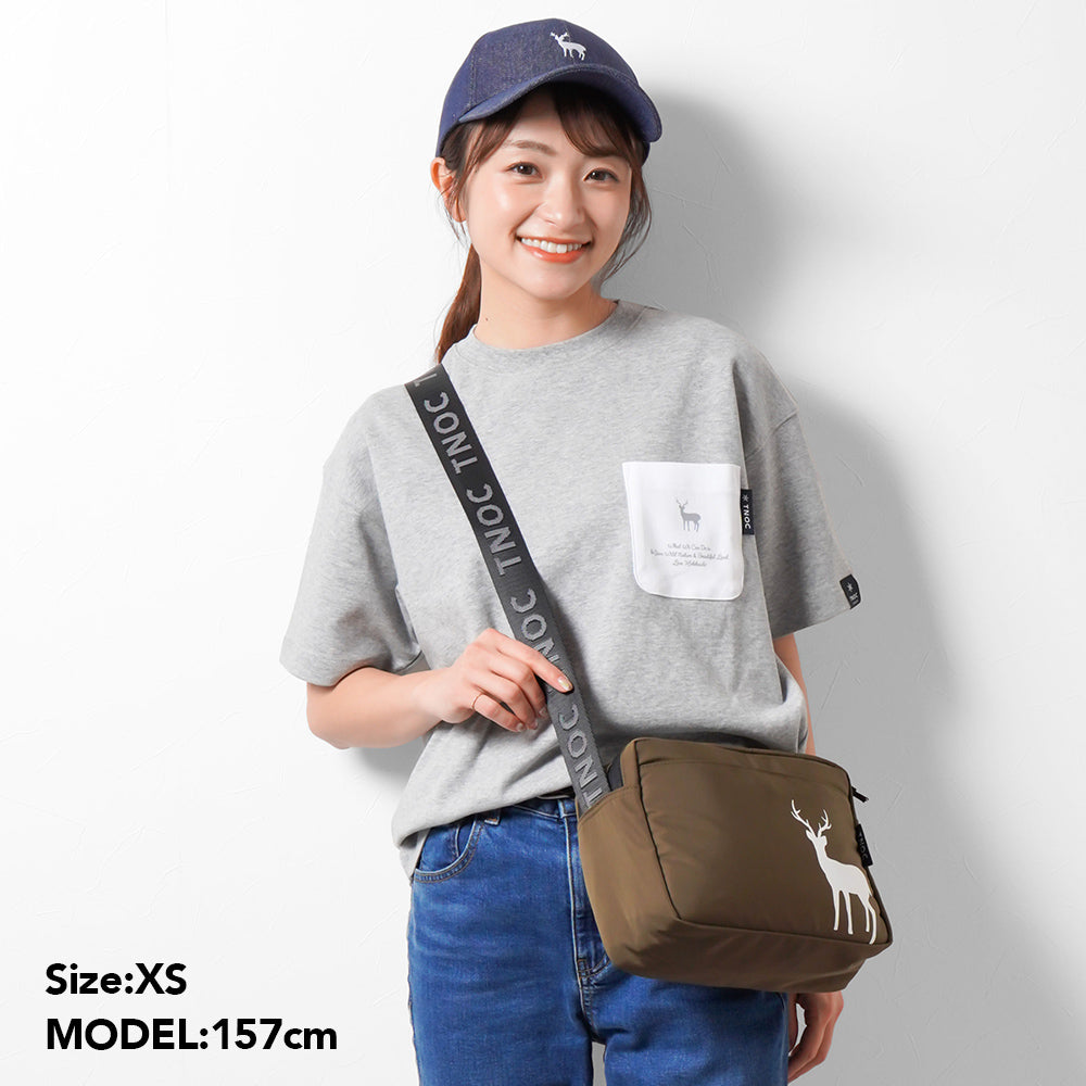TNOC THE TEE PONTE FOG GRAY / R-POCKET