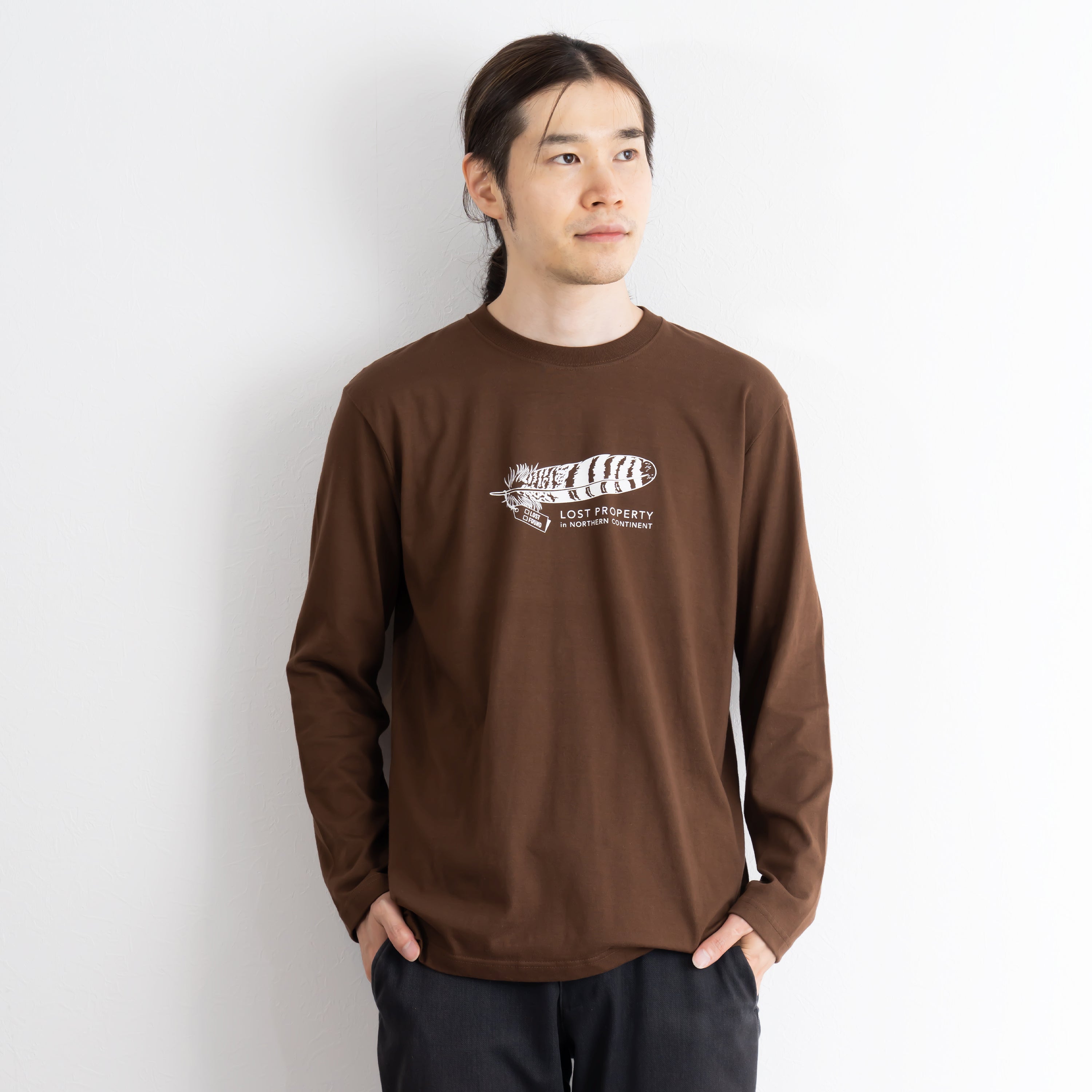 TNOC THE TEE LONG SLEEVE / OWL FEATHER