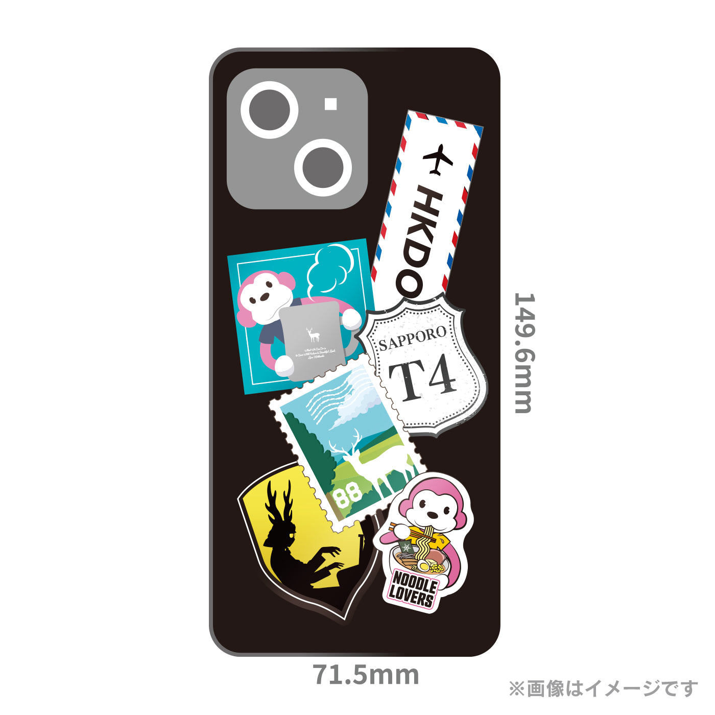 TNOC THE STICKERS / marasy TRAVEL STICKERS